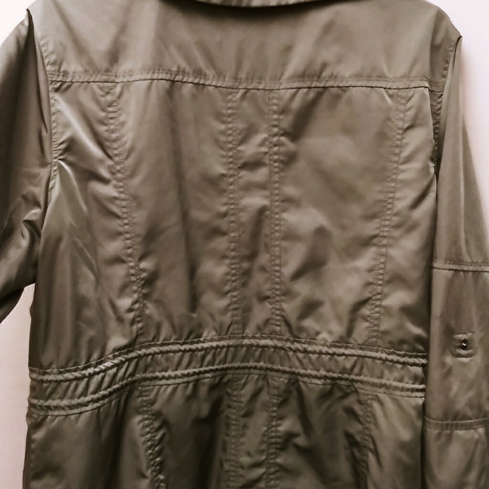 Lighter army green colored jacket